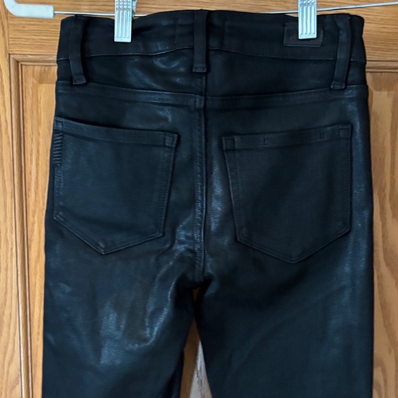 NWT PAIGE Hoxton Women's Sleek Black Skinny Jeans - Picture 3 of 4